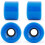 4 ruote da skateboard nere 78A con cuscinetti 1