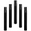 Travel Perfume Glass Bottle Spray Atomizer for Storage 5Pcs 10Ml Black 1