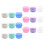 Cream Sub Jars for Storage Use Multipurpose Cosmetics 18Pcs Package Holders 1