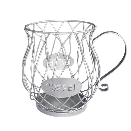 Coffee Pod Holder Storage Rack Cup-Shaped 1 Pack