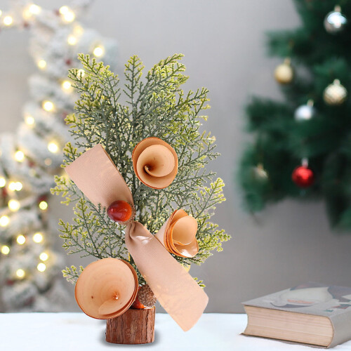 Mini sapin de Noël artificiel 25 cm 1