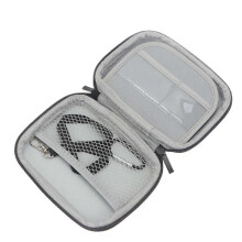 Hard Disk Pouch Eva Digital Accessories Storage Bag for Protection with Hook