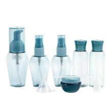 Travel Bottle 1Set Refillable Bottles for Storage with Blue