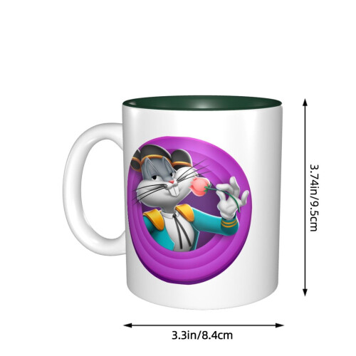 Looney Tunes keramikkrus mørkegrøn 11oz 1