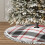 Jupe de sapin de Noël en dentelle à franges 91 cm 3