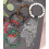 Bracciale elastico con croce di pietra lavica, 5 pezzi 5