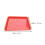 Plateau de rangement rectangulaire en plastique (6 pièces) 2
