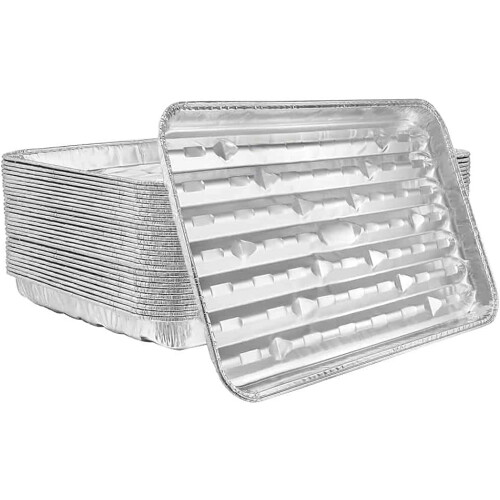 VeZee engangsgrillpander i aluminium til ovn og grill 2