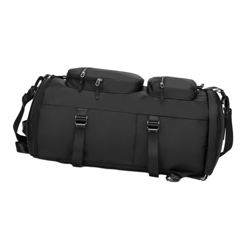 Duffelryggsäck Gymväska Svart 1-pack 2