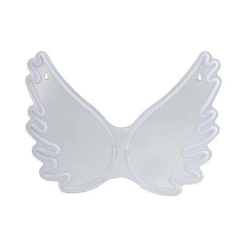 LED jule neonlys engel ornament indendørs dekoration 1