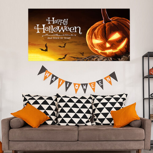 Tapisserie décorative d'Halloween 150 x 130 cm 2