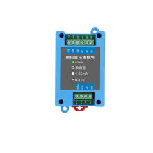 Module D'Acquisition de Données RS485 Isolé Ai, 1 Canal, Convertisseur de Communication Modbus RTU, Signal Analogique-Numérique 0-10 V