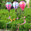 Heißluftballon-Windspiel als Gartendekoration 5
