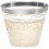 Gobelets à vin jetables en plastique à bordure dorée, 255 ml 2