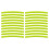 Scratch Resistant Car Rim Stickers for Safety 6