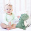 Fløjlsdinosaur tøjdyr 1 stk. 5