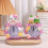 Hello Kitty Alarm Clock Kawaii Mini Kitchen Timer 4