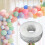 Ballonschnur, transparente Kunststoffrolle, 5 m, 110 Löcher 2