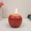 Christmas votive holders set for scented pillar candles, 2