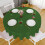 Waterproof Wrinkle-Free Round Tablecloth Polyester 60 inch 4