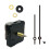 Wall Clock Movement Silent Long Thread DIY Kit 2