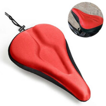 Selle de vélo souple avec revêtement résistant à l'eau et à la poussière