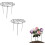 Blumenhalterringe mit 3 Beinen 1