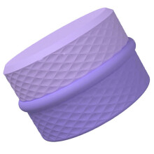 Beauty Silicone Cosmetic Jar for Storage Cream Container Purple