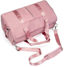 Sporttasche mit Nassfächern und Schuhfach, pink