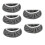 Flat Mop Replacement Cloth Covers 5-Pack Microfiber Fleece 2