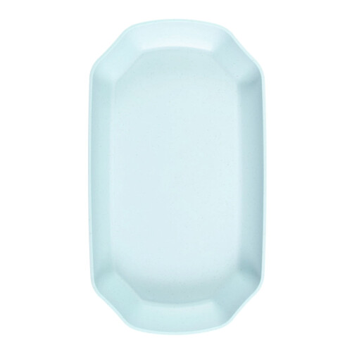 Octagonal plastic serving tray non-slip 1 piece 1
