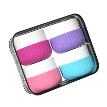 Travel Size Containers for Toiletries,Small Cosmetic Jars for Makeup Face Creams Moisturizer Lotion Silicone Cream Ja