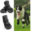 Qianli - 2 pares de botas de segurança para cães com solado macio e antiderrapante. 3
