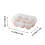 Eggs Storage Box with Lid, Portable Stackable Egg Tray for Kitchen & Travel – Compatible with Standard Refrigerators 2