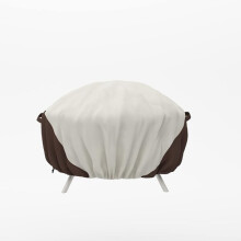 Housse de foyer rond Basics, grand format (112 x 30 cm)