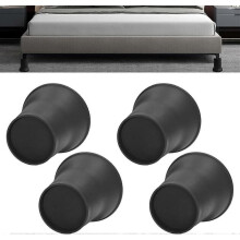 4pcs Furniture Risers 6 Inch Plastic Round Bed Risers