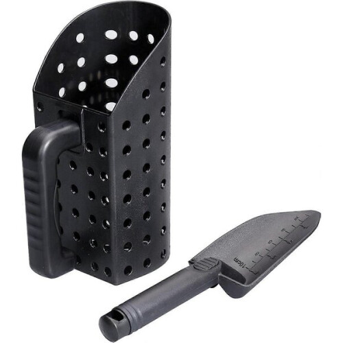 Zandschepset voor metaaldetectie