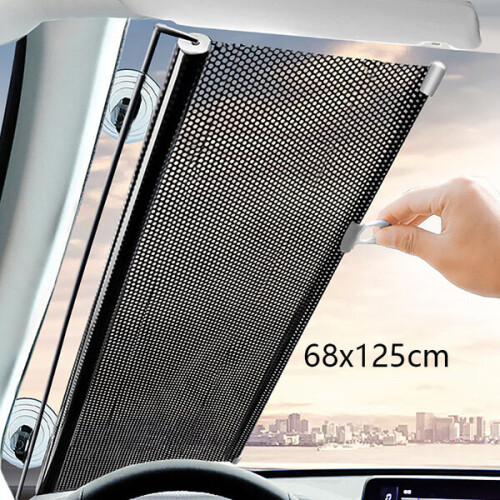 Acessórios de proteção solar: capa de guarda-sol retrátil automática
