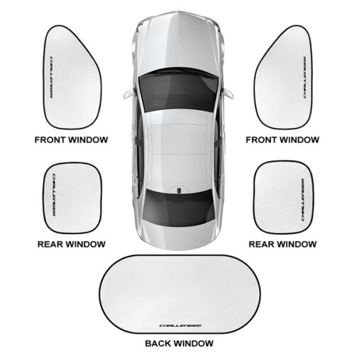 Ombrellone parasole per finestrino auto, accessori per auto, Ti