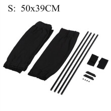 Solar cooling x 50L/50S Flexible plastic rail car side