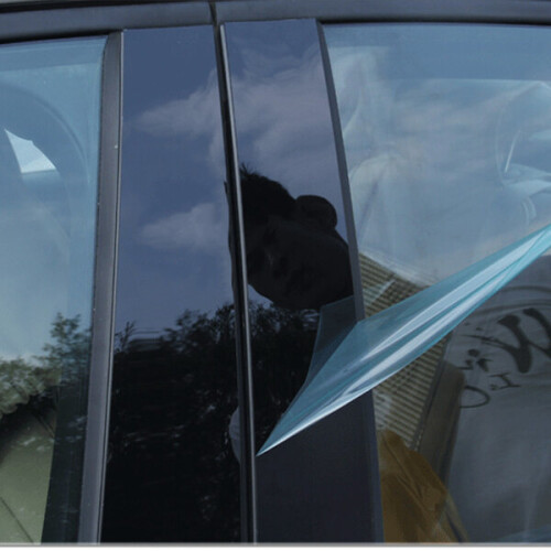 Sun Protection Auto Pillars Column Decorative Sticker Trim
