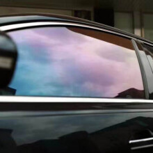 Sunshade Chameleon Film Blue to Red Color Change Car