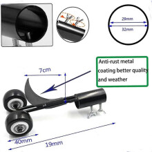 Gerader Unkrautentferner mit Rädern