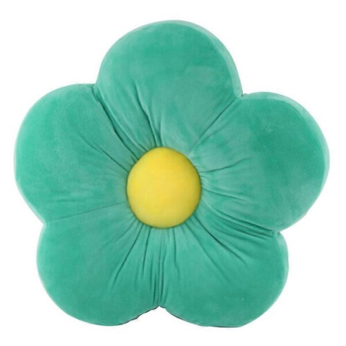 Cuscino morbido a forma di fiore da 50 cm (blu)