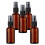 Brown Glass Spray Bottle for Essential Oil Container 10Pcs Emulsion Subpackaging Set 1