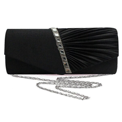 Schwarze Damen-Clutch-Abendtasche PHRL27159