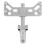 Trailer Hitch RC Car SCX6 1/6 Adjustable Silver 1