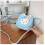 Bolsa infantil azul em PU com laço PHRL20100 4