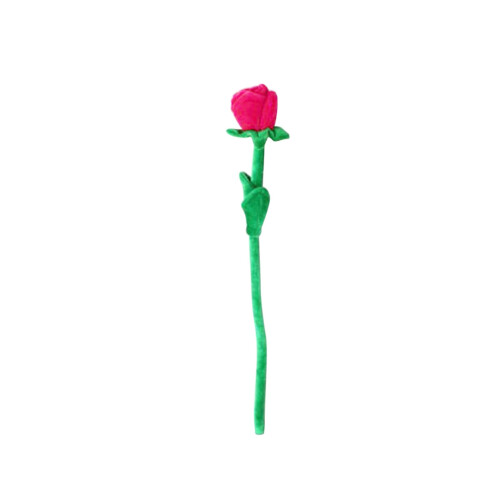 Curtain buttons plush rose design 6 pcs 1