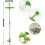 Extrator de ervas daninhas verde com cabo de 99 cm (39 polegadas) 2